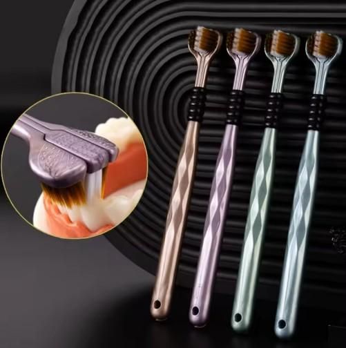 3 SIDED TOOTH BRUSH (BUY 2 GET 2 FREE)