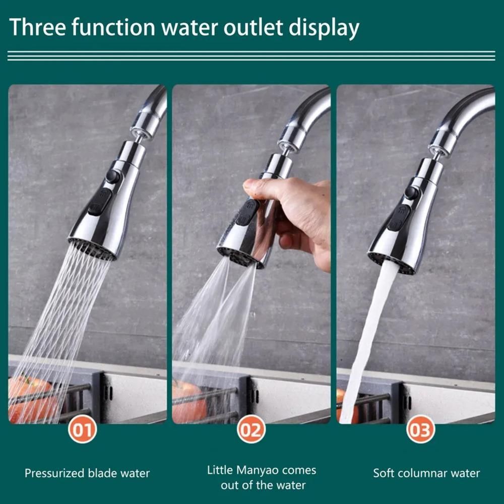 TapTwist™ – Flexible Tap Extension | Rotate, Rinse & Save Water | Easy Fit for Any Sink