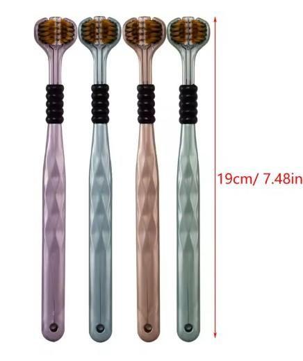 3 SIDED TOOTH BRUSH (BUY 2 GET 2 FREE)